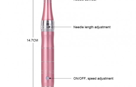 Micor-needle derma pen structure