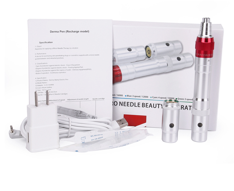 Wireless recharges micro needle derma pen packing