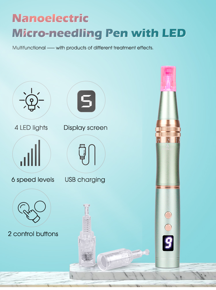 Nanoelectric Micro-needling LED Pen - Main