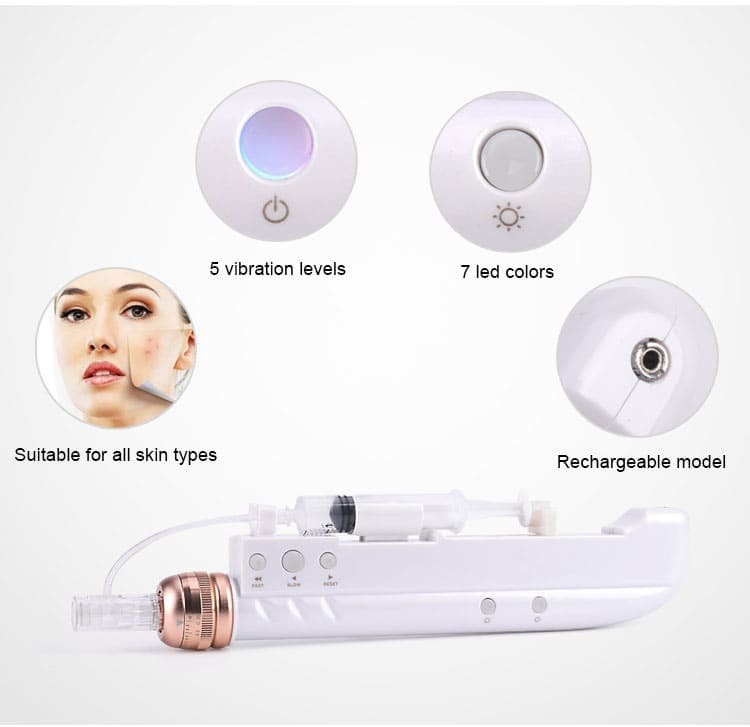 Electric Nano Needle Skin Rejuvenation LED Mesogun - Feature